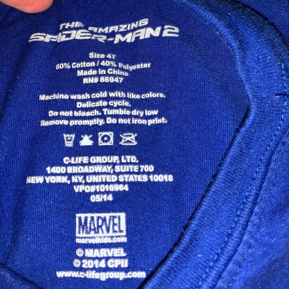 ‼️SOLD‼️💯THE AMAZING SPIDER-MAN 2 SHIIRT💯 - Picture 5 of 7